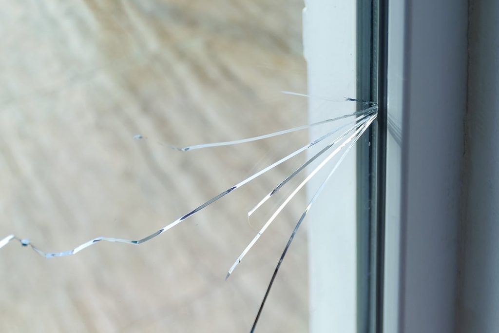 broken window