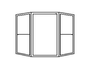 Bay Window With Double Hung