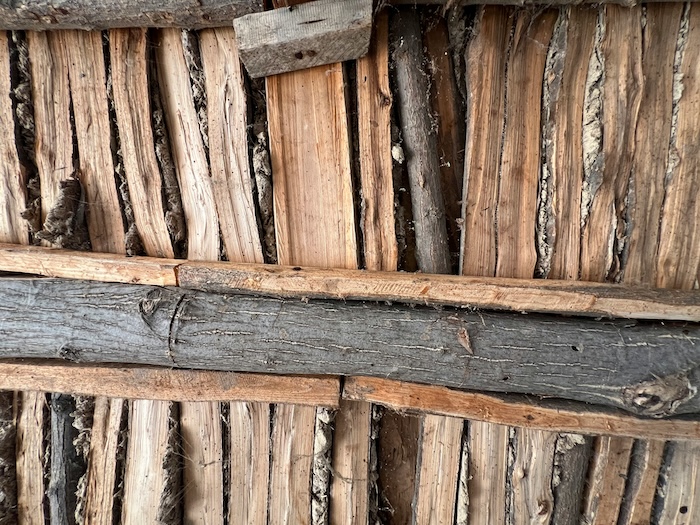 damaged wood